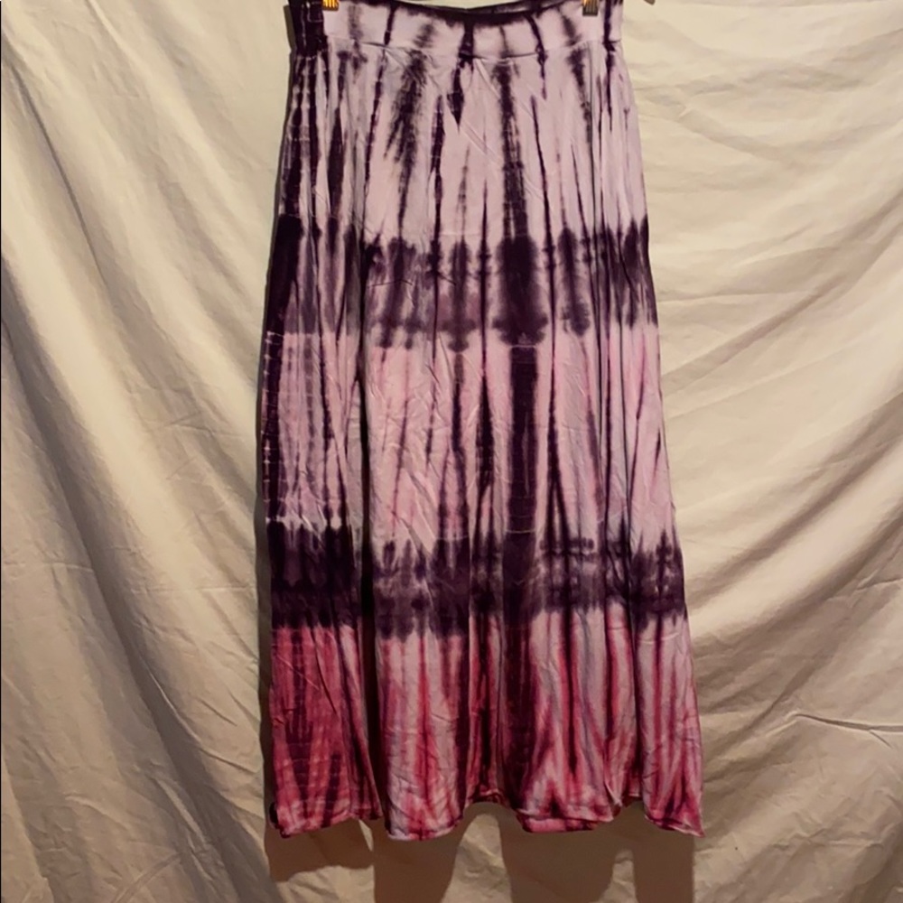 Tie dye maxi skirt, women’s large